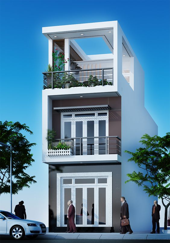 Nhà Phố 1 Trệt 1 Lầu Quân 9 Tiết Kiệm Hiện Đại