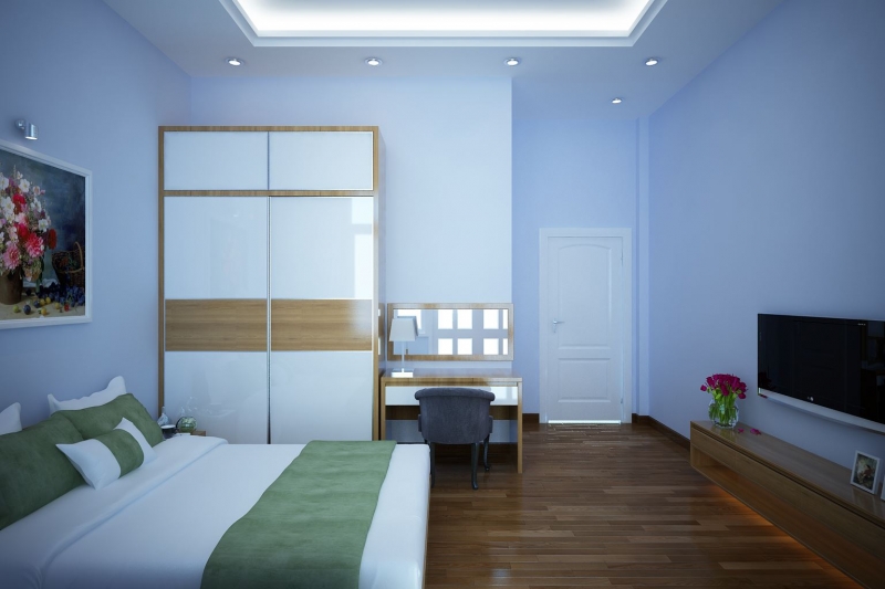 Nhà phố hai tầng mái thai cổng giả đồng bán cổ điển