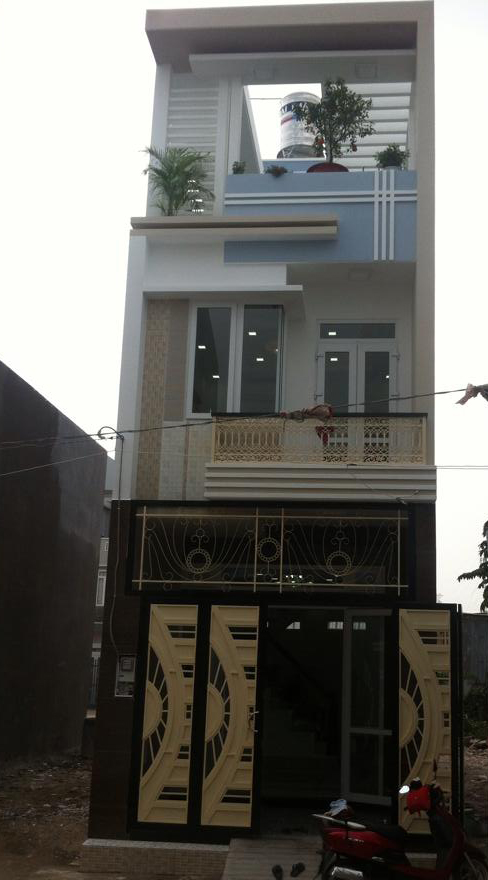 Nhà Phố Ngang 4 mét dài 14 mét
