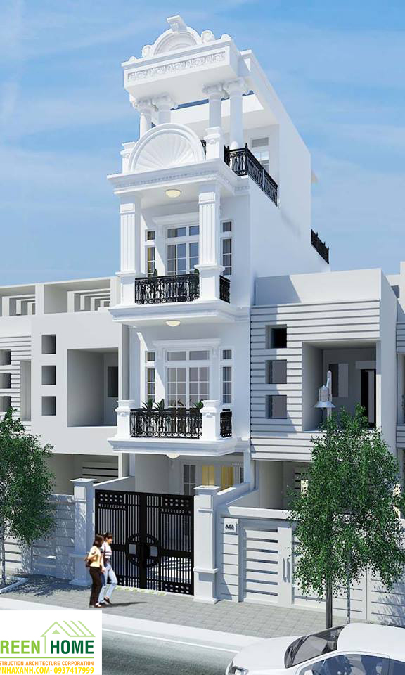Xây dựng biệt thự cho anh Thảo - chị Hằng, Tân Bình