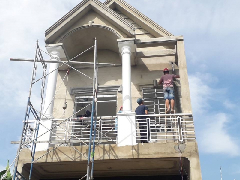 Nhà phố 1 trệt một lầu đẹp như biệt thự phố chị Hường q3