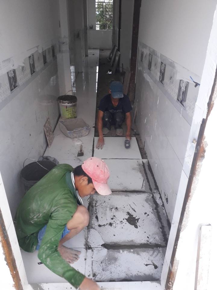 Nhà phố 1 trệt một lầu đẹp như biệt thự phố chị Hường q3