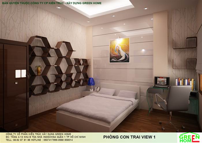 Cải tạo nhà phố một trệt 2 lầu 